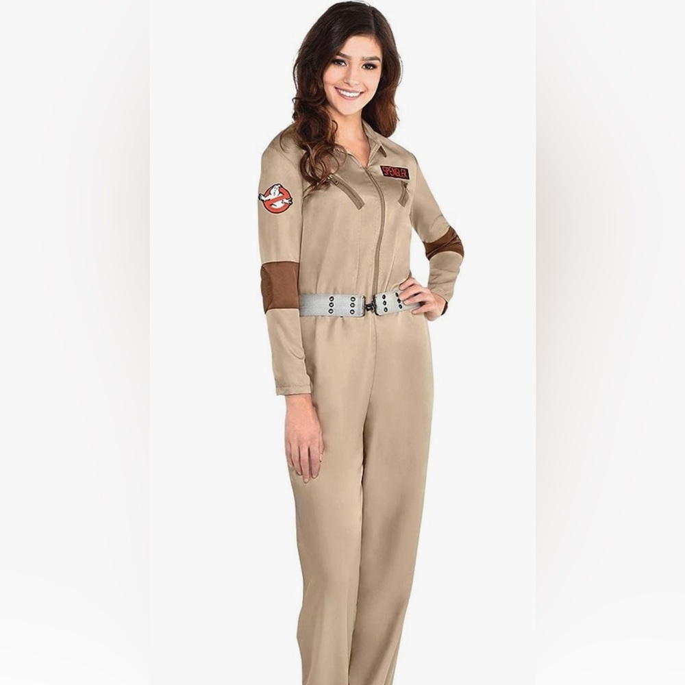 Ghostbusters Women’s Costume (brand new). Comes with all 4 name badges.